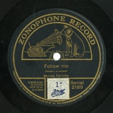 ySPՁzGB ZONOPHONE 2189 GEORGE FORMBY KENDALL &amp; FORMBY FOLLOW ME / GEO.FORMBY GETTING MORE ENLIGNTENED