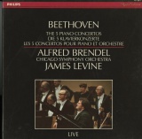 NL PHIL 411 189-1 ufE@CEVJS BEETHOVEN THE 5 PIANO CONCERTOS LIVE