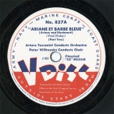 ySPՁzUS ARMY 837 Toscanini&Wilhousy ARIANE ET BARBE BLEUE/CONCERTO NO.1(1st Movement)