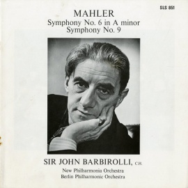 GB EMI SLS851 ジョン・バルビローリ マーラー・交響曲6…