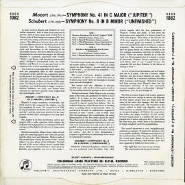 GB COL CX1082 ワルター モーツァルト・交響曲41番「ジ…