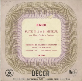 FR DEC LX3043 ミュンヒンガー バッハ・管弦楽組曲