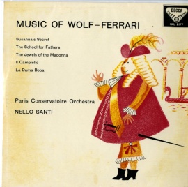 GB  DEC  SXL2177 lETeB MUSIC OF WOLF-FERRARI
