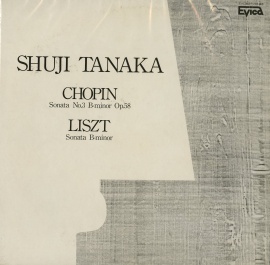 JP Evica EVC3002 cC SHUJI TANAKA CHOPIN Sonata No.3/LISZT Sonata B-minor