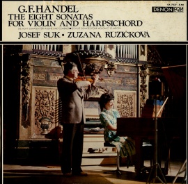 JP DENON OX7037ND X[NE[WCb`R@ G.F.HANDEL THE GREAT SONATAS FOR VIOLIN AND HARPSICHORD