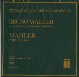 US Turnabout/VOX THS65008/9 ^[/EB[tB MAHLER SYMPHONY No.9