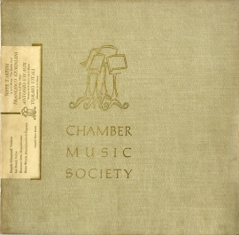 US CHAMBER MUSIC SOCIETY CM-1 JhEIhm|\t C^AEobNE\i^W