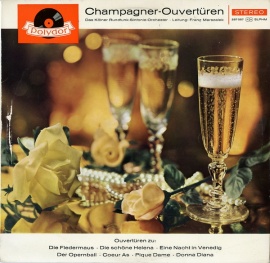 DE  Polydor  SLPHM237 057 Franz Marszalek Champagner-Overturen
