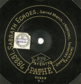 ySPՁzBE PATHE 78251/78252 IMPERIAL INFANTRY BAND SABBATH ECHOES-Sacred March-/UNTIL WE MEET AGAIN-Sacred March-
