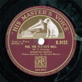 ySPՁzGB HMV B.9123 WEBSTER BOOTH|Gerald Moore PHIL THE FLUTERfS BALL/THE ROSE OF TRALEE