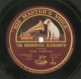 ySPՁzGB HMV C1303 MARK HAMBOURG THE HARMONIOUS BLACKSMITH/LA CATHEDRALE ENGLOUTIE