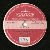 【SP盤】DE Polydor 57277 Erick Bohlke Capriccio Italien 1.Teil/2.Teil