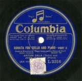 【SP盤】GB HMV L2316 ANTONI SALA&JOHN IRELAND SONATA FOR CELLO AND PIANO-PART5/PART6