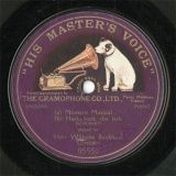 【SP盤】GB HMV 05550 Wilhelm Backhaus Moment Musical/Hark,Hark,the lark