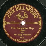 【SP盤】GB JBR B89 BILLY WILLIAMS RAGTIME, THE KANGAROO HOP / MY FATHER WAS BORN IN LILLARNEY