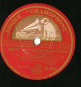 FR DISQUE GRAMOPHONE DB6464-66 ピエール・フルニエ/アルトゥル・シュナーベル ベートーヴェン チェロ奏鳴曲第3番(78rpmSP盤3枚組完結セット)