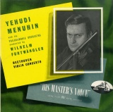 DE EMI ALP1100 メニューイン&フルトヴェングラー ベートーヴェン・ヴァイオリン協奏曲