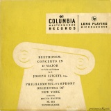 US COL ML4012 シゲティ&ワルター ベートーヴェン:ヴァイオリン協奏曲