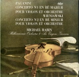 FR CAPITOL SP8534 レビン&グーセンス パガニーニ:ヴァイオリン協奏曲1番、他