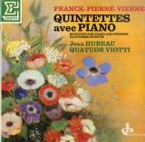 FR ERATO STU715502 ジャン・ユボー&ヴィオッティSQ. フランク/ピエルネ/ヴィエルヌ:ピアノ五重奏曲集