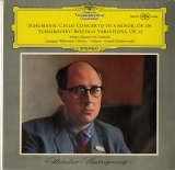 DE DGG SLPM138 674 ムスティスラフ・ロストロポーヴィチ シューマン「チェロ協奏曲」|チャイコフスキー「ロココ変奏曲」