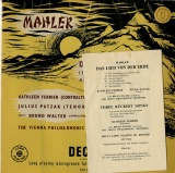 GB DECCA LXT2721-2 ブルーノ・ワルター マーラー「大地の歌」|「リュッケルトの歌」(2枚組)