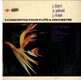 FR ERATO STE50207 ジャン=ピエール・ランパル アンドレ・ジョリヴェ|ジャン・リヴィエ「フルート協奏曲」