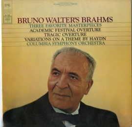 US COL MS6868 bruno walter s brahms(PROMOTION COPY NOT FOR SALE)