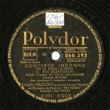 【SP盤】FR Polydor 566.293 Orazio FRUGONI CONCERTO INCONNU