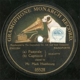 【SP盤】GB HMV 5528 Mark Hambourg Pastorale/Capriccio