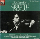 GB  EMI  RLS739 ジネット・ヌヴー  THE COMPLETE RECORDED LEGACY OF GINETTE NEVEU