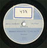 【SP盤】DE SIE 67752 Adrian Aeschbacher Moment musical Nr.1/Nr.4