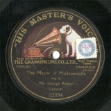 【SP盤】GB HMV 2094 George Robey The Mayor of Mudcomdyke