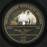 【SP盤】GB HMV 176 The Band of H.M.Coldstream Guards Selection「Patience」