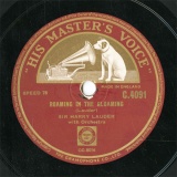 【SP盤】GB HMV C.4091 HARRY LAUDER ROAMING IN THE GLOAMING/STOOP YER TICKLING JOCK