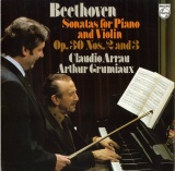 NL  PHIL  9500 220 アラウ&グリュミオー ベートーヴェン・ピアノ&ヴァイオリンソナタ