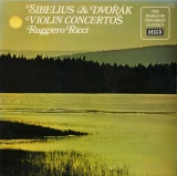 GB DEC  SPA398 ルッジェーロ・リッチ シベリウス&ドヴォルザーク・ヴァイオリン協奏曲