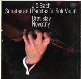 CZ  SUA  1 11 1101-3 ブジェティスラフ・ノヴォトニー バッハ・ヴァイオリン無伴奏