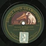 【SP盤】FR HMV 235504 monsieur lucien wurmser Chopin Valse/schubert Entracte de Rosamonde