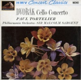 GB EMI  XLP30018 ポール・トルトゥリエ ドヴォルザーク・チェロ協奏曲