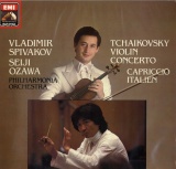 DE  EMI  1C067-43 088 スピヴァコフ&amp;小澤征爾  チャイコフスキー・ヴァイオリン協奏曲