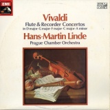 GB EMI ASD3554 ハンス=マルティン・リンデ ヴィヴァルディ・フルート&amp;リコーダー協奏曲