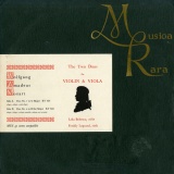 GB MUS MUS 47 ローラ・ボベスコ&amp;フレディ・ルグラン ヴァイオリンとヴィオラのための二重奏曲
