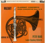 GB  DEC  SXL2233 ペーター・マーク  モーツァルト・クラリネット&amp;ホルン協奏曲