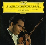 GB DGG 138 930 クリスティアン・フェラス ブラームス・ヴァイオリン協奏曲