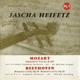 FR RCA 630 415 ヤッシャ・ハイフェッツ モーツァルト・ヴァイオリン協奏曲 K.219 &amp;ベートーヴェン・ロマンス