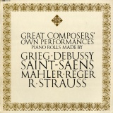 GB TELE  GMA65 グリーグ他 GREAT COMPOSERS  OWN PERFORMANCES