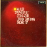 GB DEC SXL6113 ショルティ&amp;ロンドン マーラー・交響曲1番「巨人」