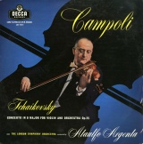 GB DEC LXT5313 カンポーリ&amp;amp;アルヘンタ チャイコフスキー・ヴァイオリン協奏曲