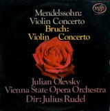 FR EMI MFP6007 ユリアン・オレフスキー メンデルスゾーン/ブルッフ・ヴァイオリン協奏曲